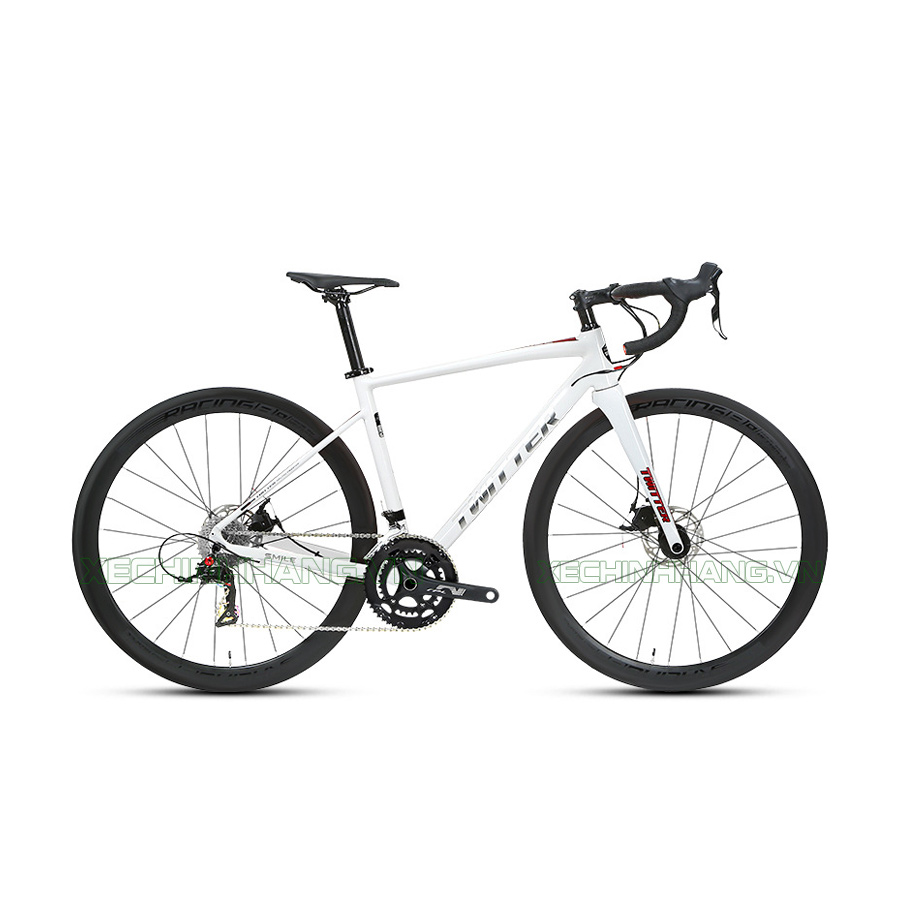 Xe Đạp Đua Twitter Smile - Thắng Đĩa, Bánh 700c | Chính Hãng